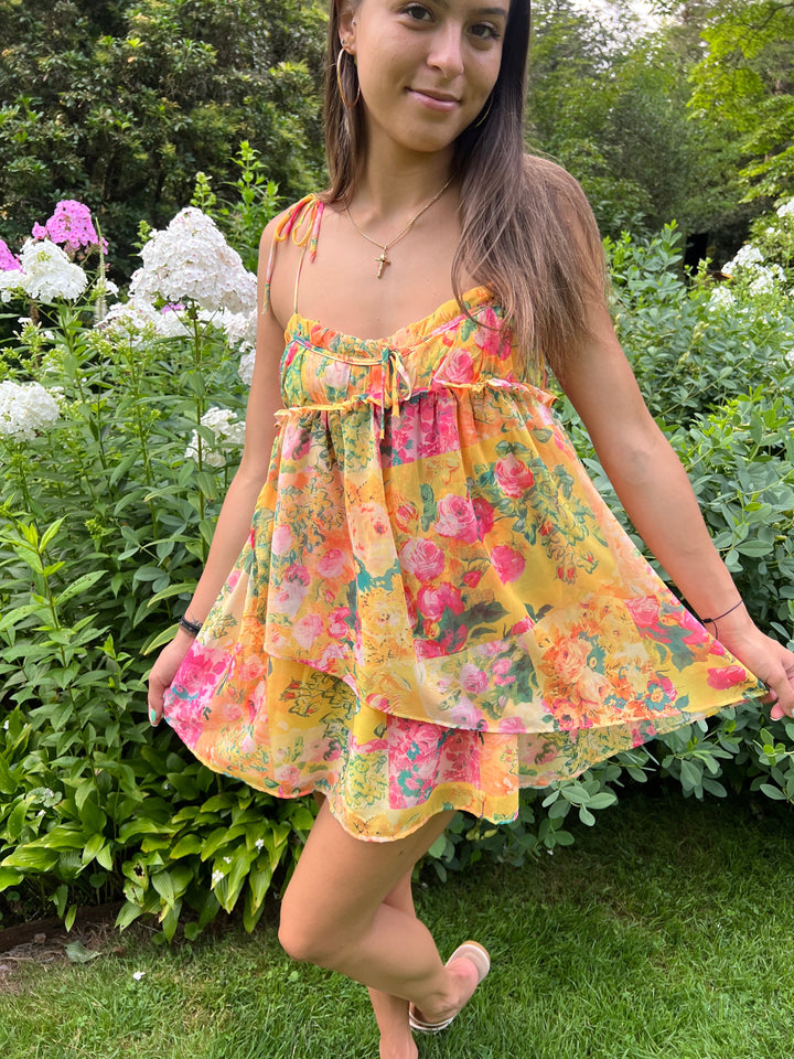 Isabela Garden Mini Dress