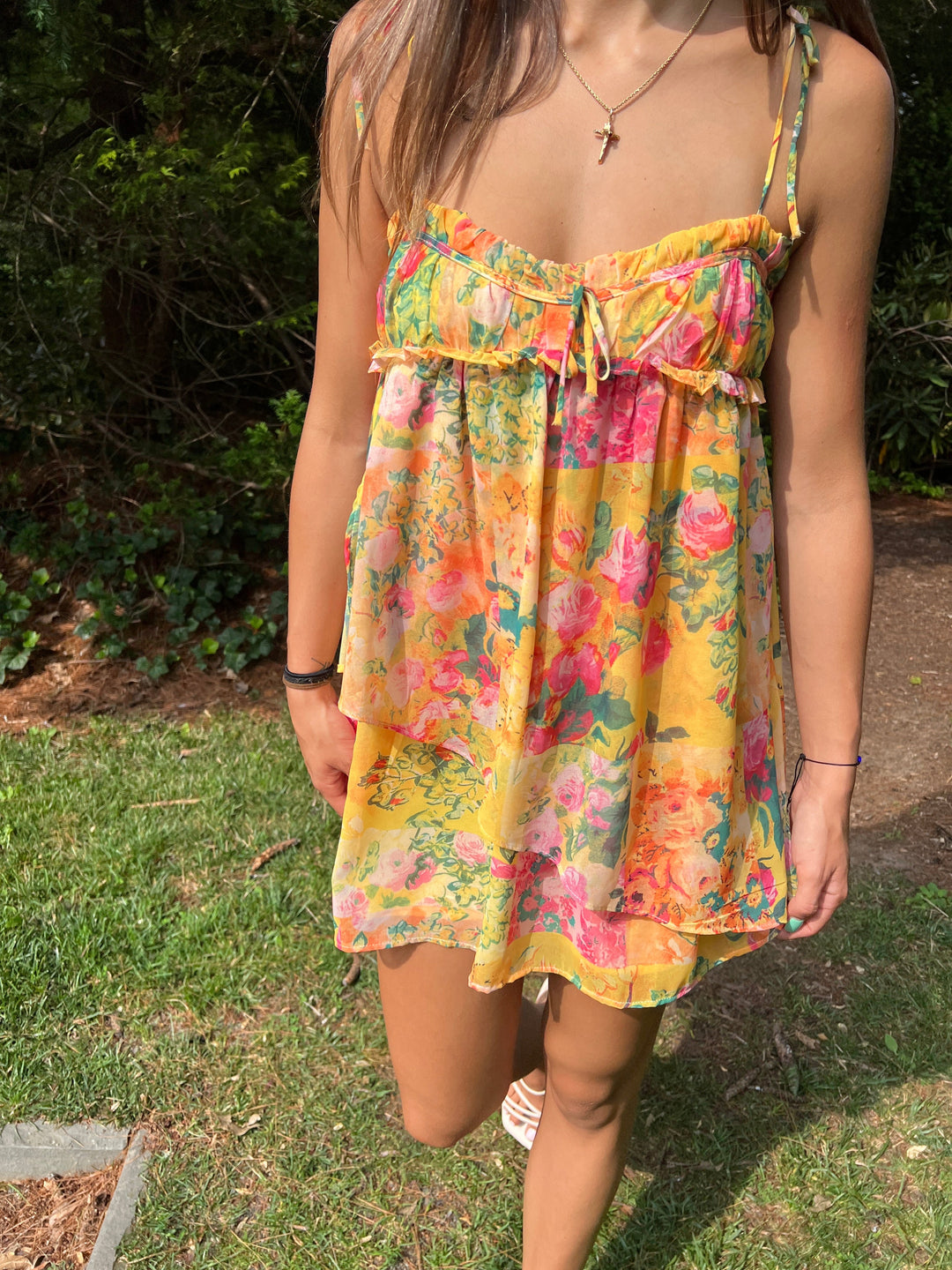 Isabela Garden Mini Dress