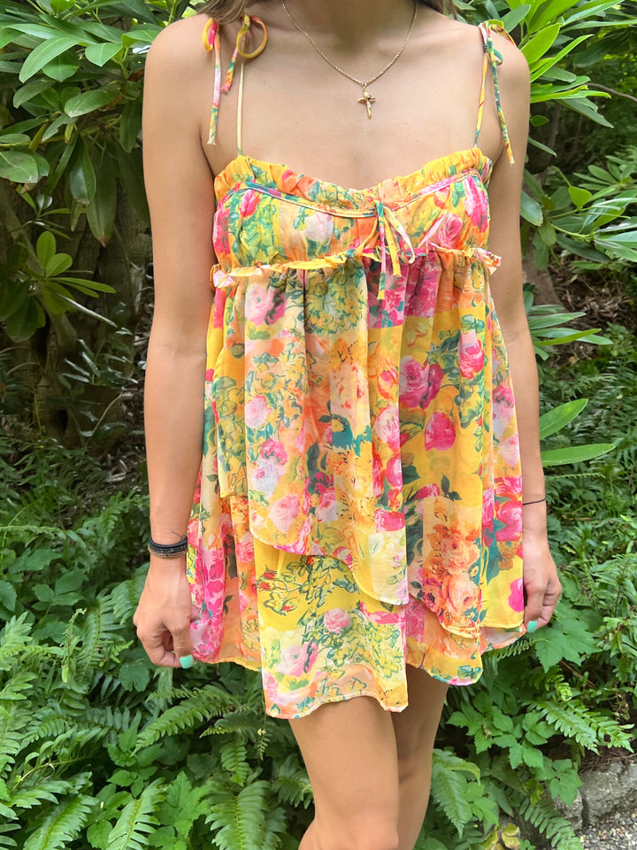 Isabela Garden Mini Dress