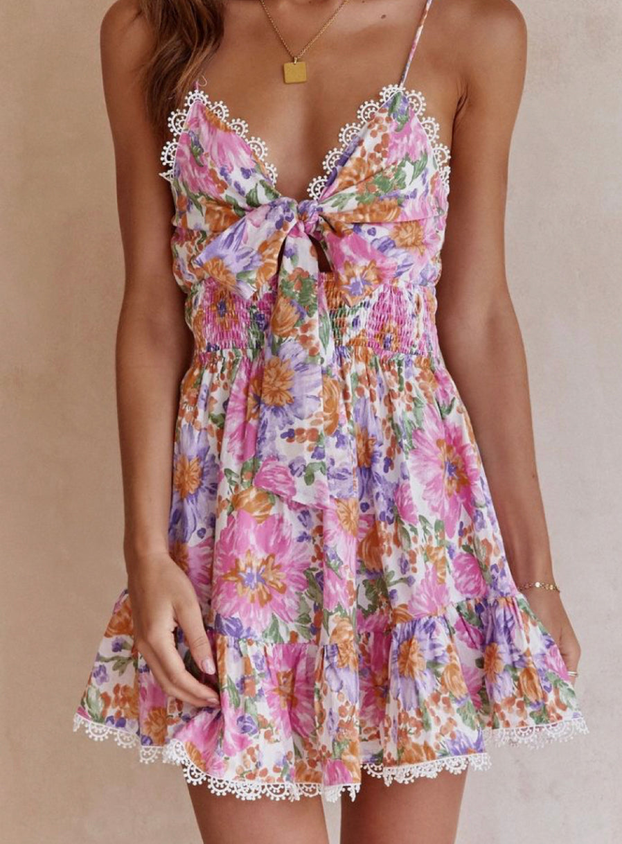 Simone Floral Dress