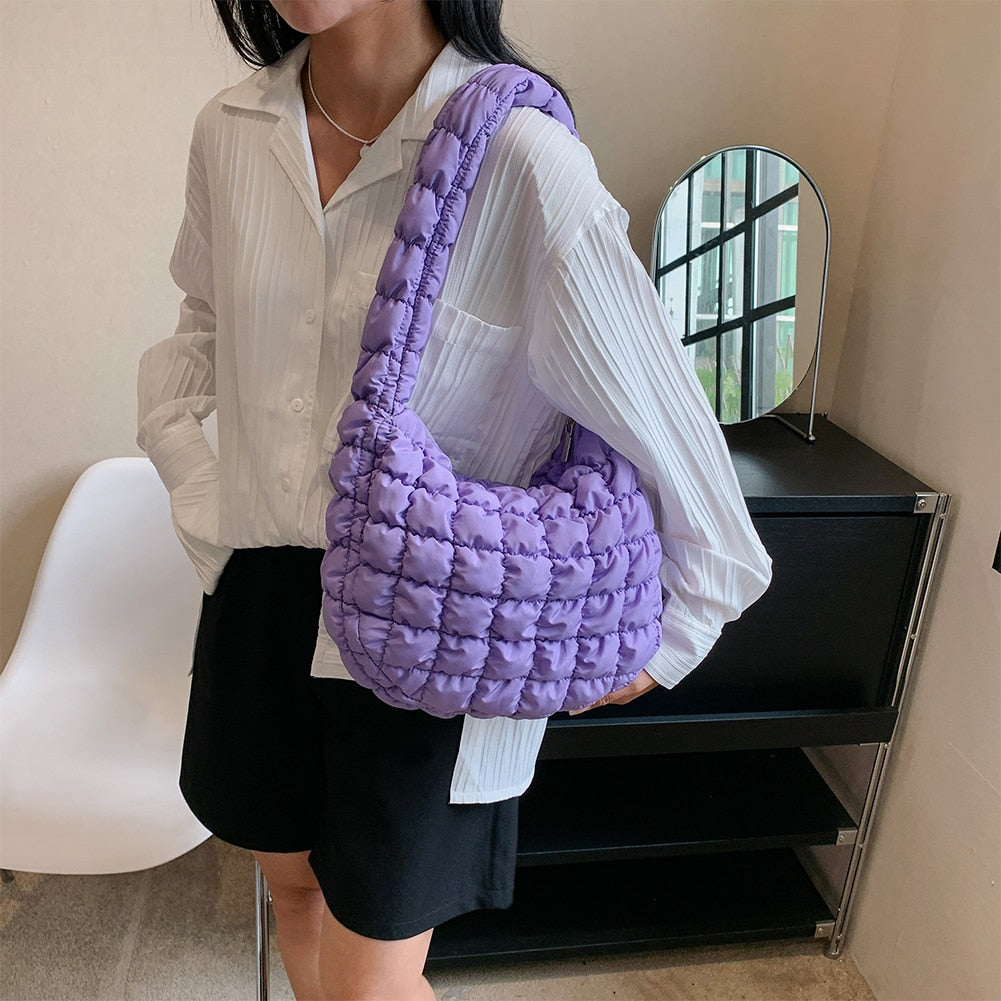 Quilted Puff Bag