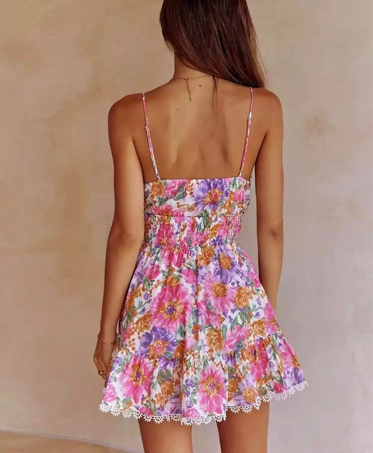 Simone Floral Dress