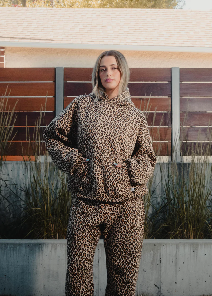 Cheetah Puff Hoodie